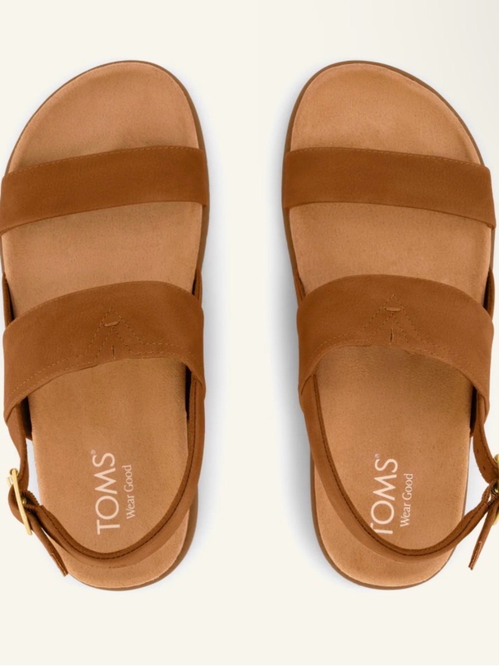 SOLD *** Tom’s Marin Strap Sandal - Vegan Nubuck - NWT - Women’s 9 EU 40 - Picture 9 of 9